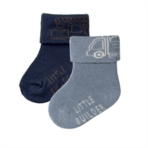 NAME IT 2-Pak Strømper Kuttir Ashley Blue